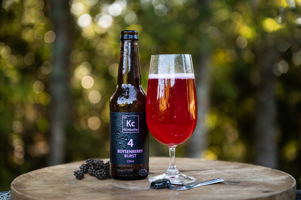 Kc4 Boysenberry Burst Kombucha